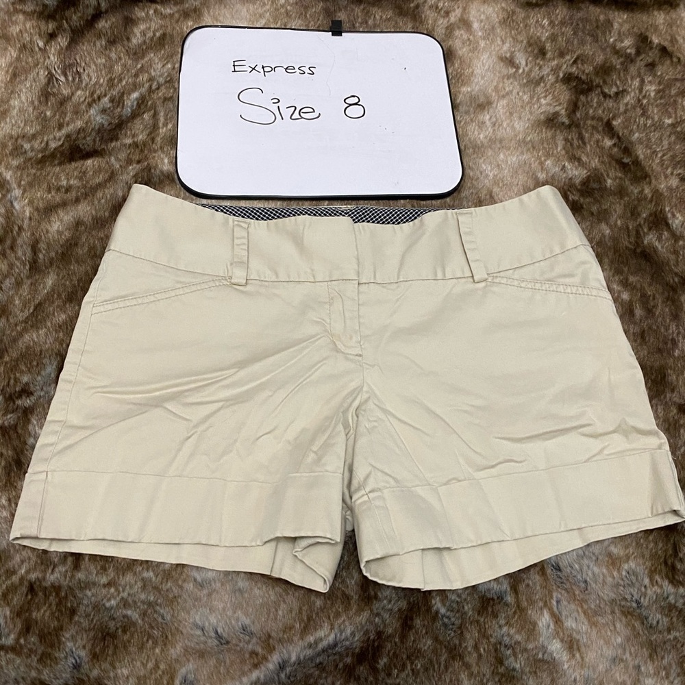 Express Shorts, beige VGUC